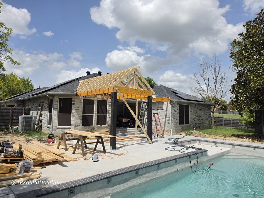 Recent Builds by Texas Patios Plus