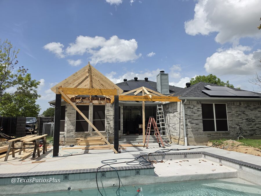 Recent Builds by Texas Patios Plus