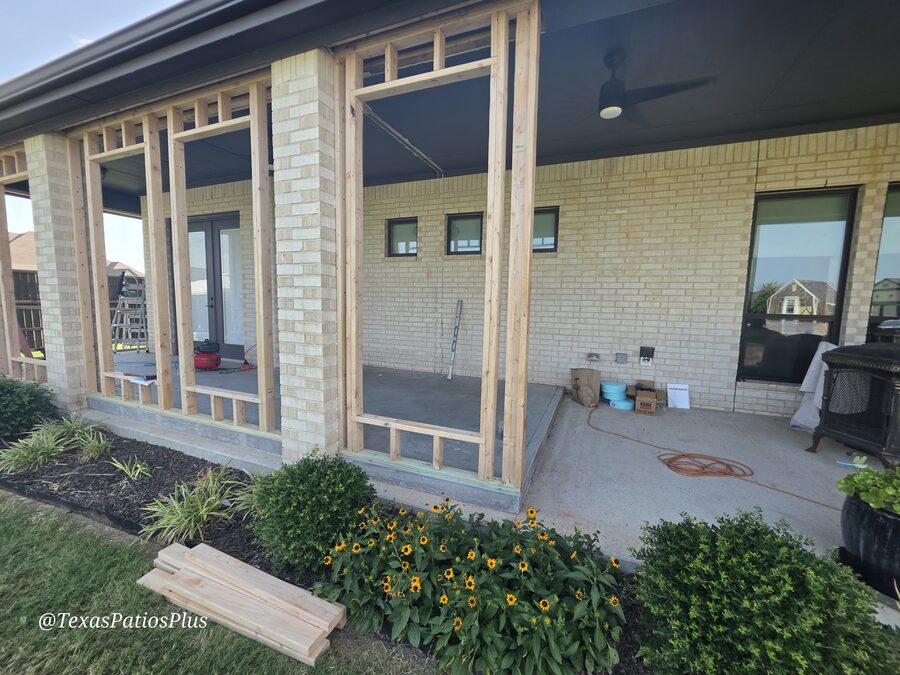 Recent Builds by Texas Patios Plus