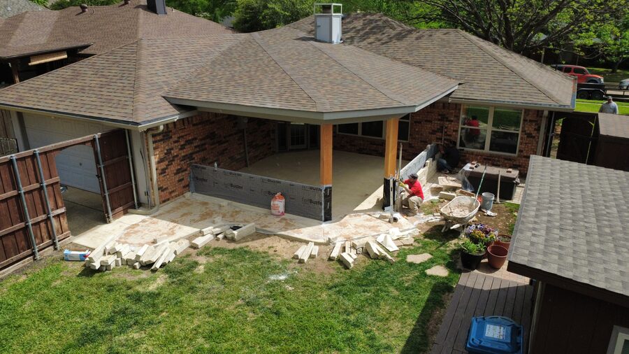 Recent Builds by Texas Patios Plus