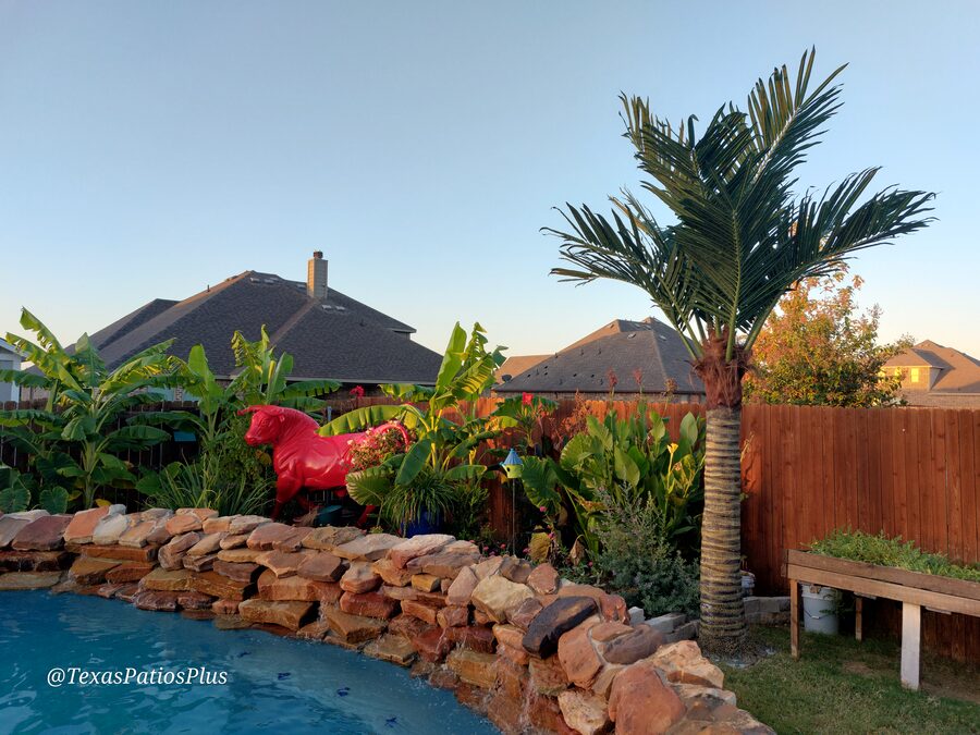 Faux Palms by Texas Patios Plus