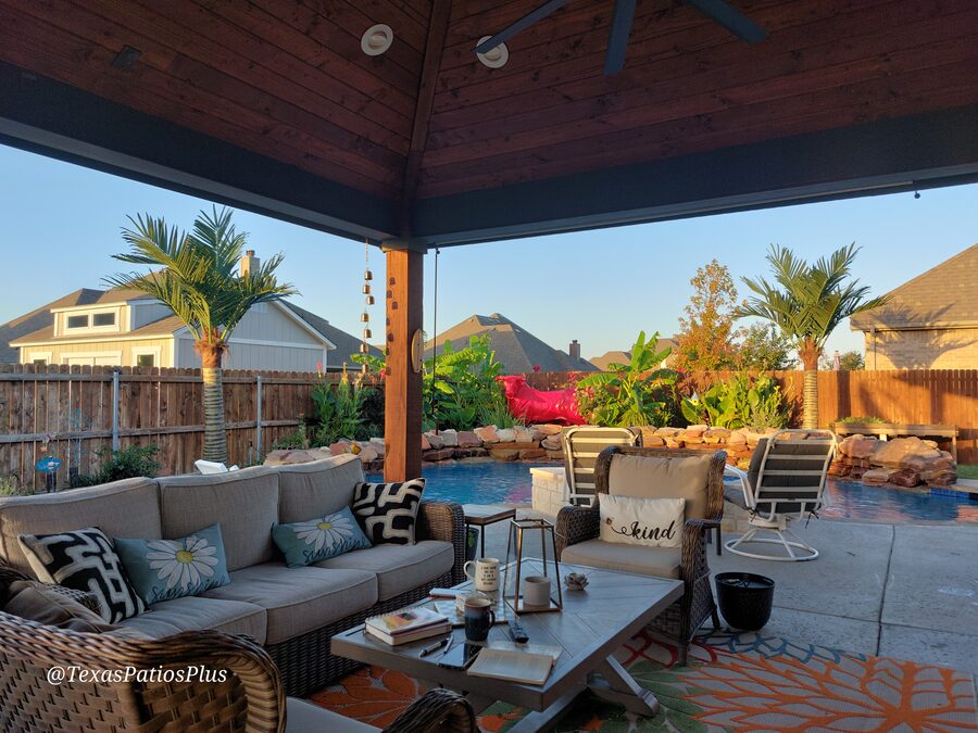 Faux Palms by Texas Patios Plus