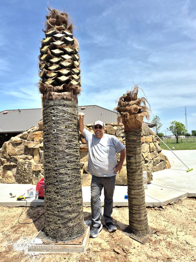 Faux Palms by Texas Patios Plus