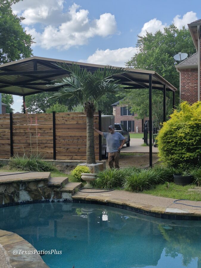 Faux Palms by Texas Patios Plus