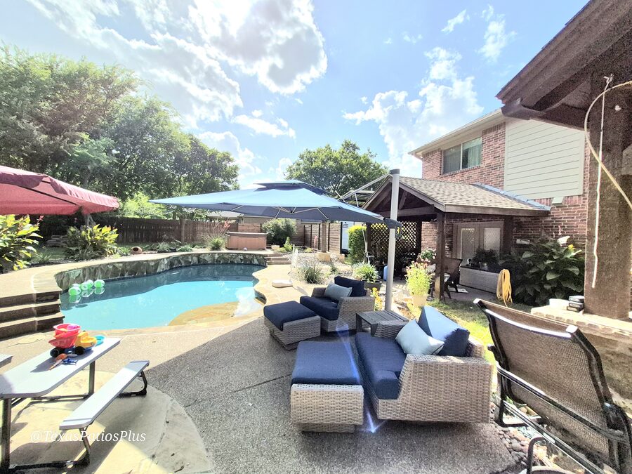 Faux Palms by Texas Patios Plus