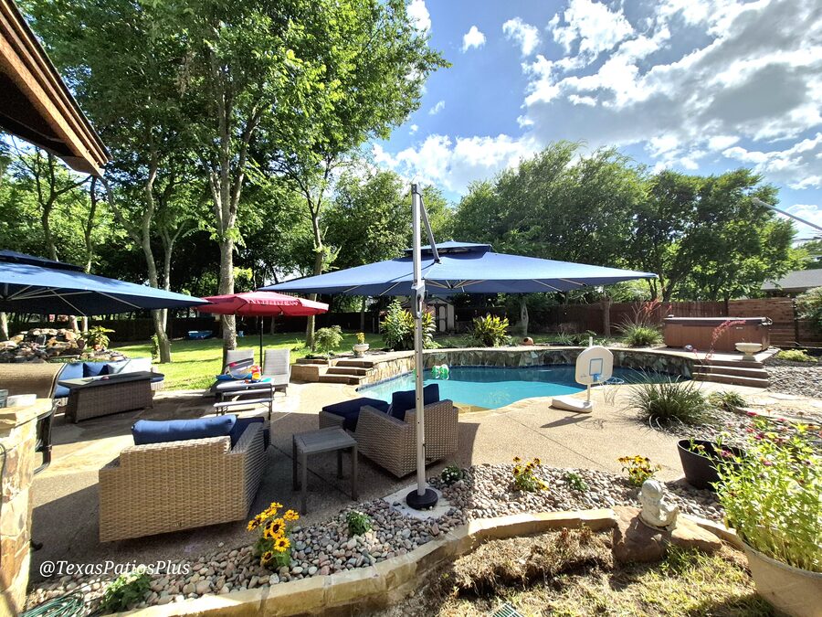 Faux Palms by Texas Patios Plus