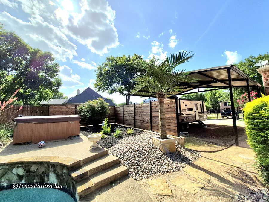 Faux Palms by Texas Patios Plus
