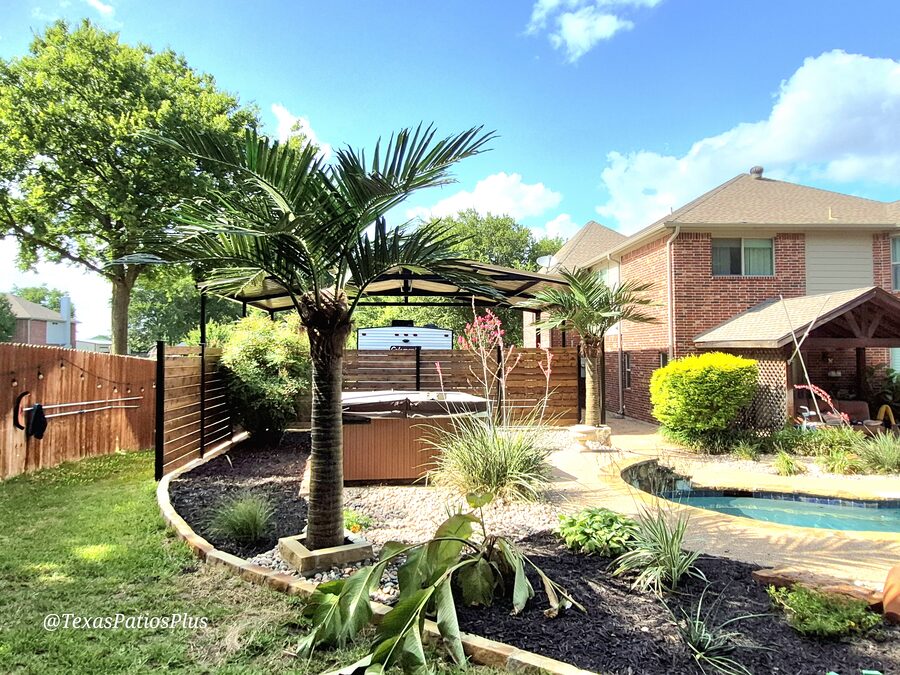 Faux Palms by Texas Patios Plus