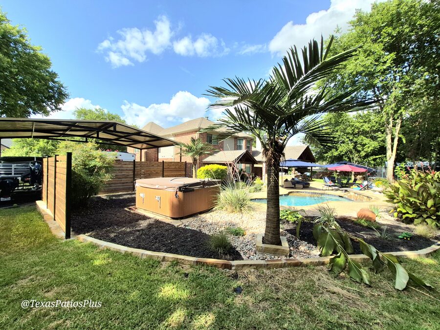 Faux Palms by Texas Patios Plus
