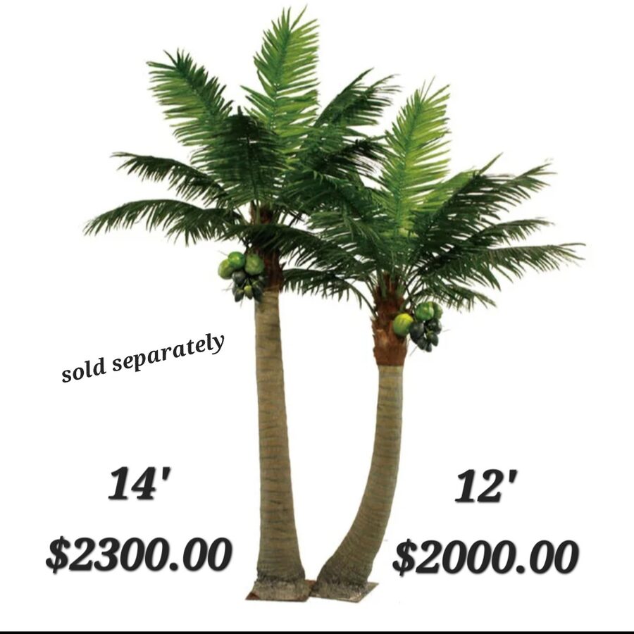 Faux Palms by Texas Patios Plus