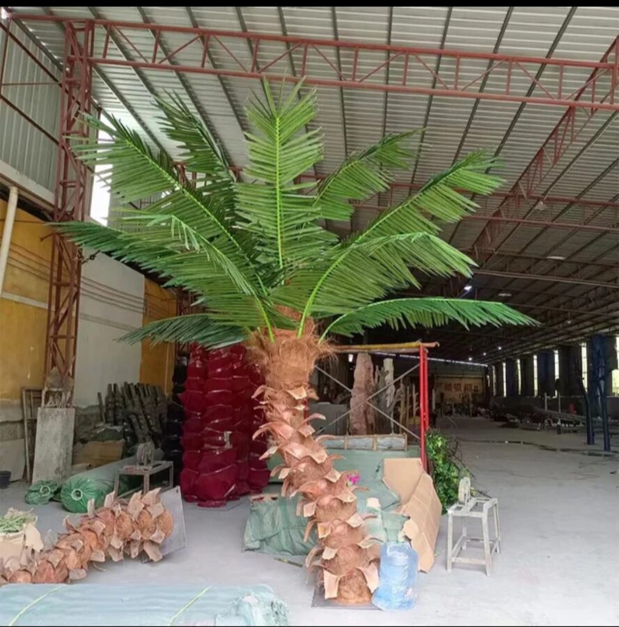 Faux Palms by Texas Patios Plus