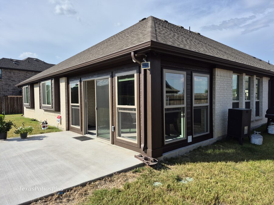 Custom pavilion built by Texas Patios Plus in south DFW