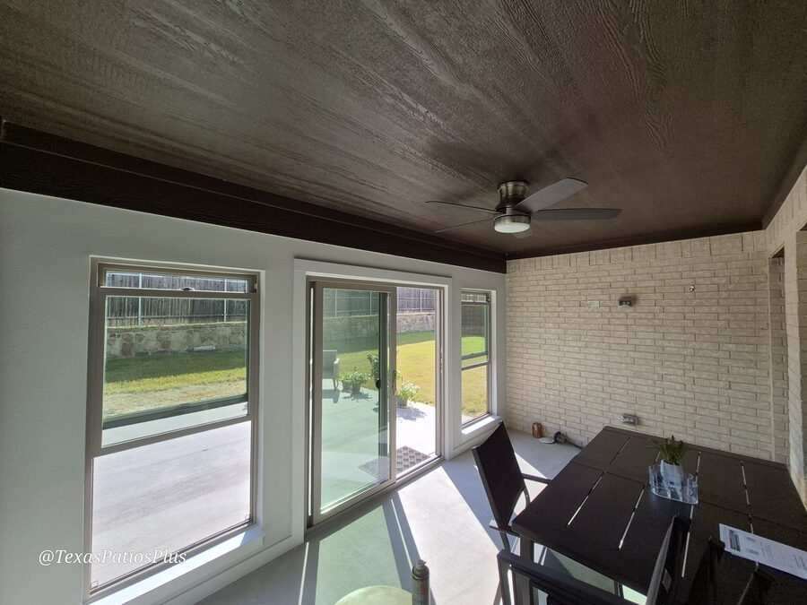 Custom pavilion built by Texas Patios Plus in south DFW