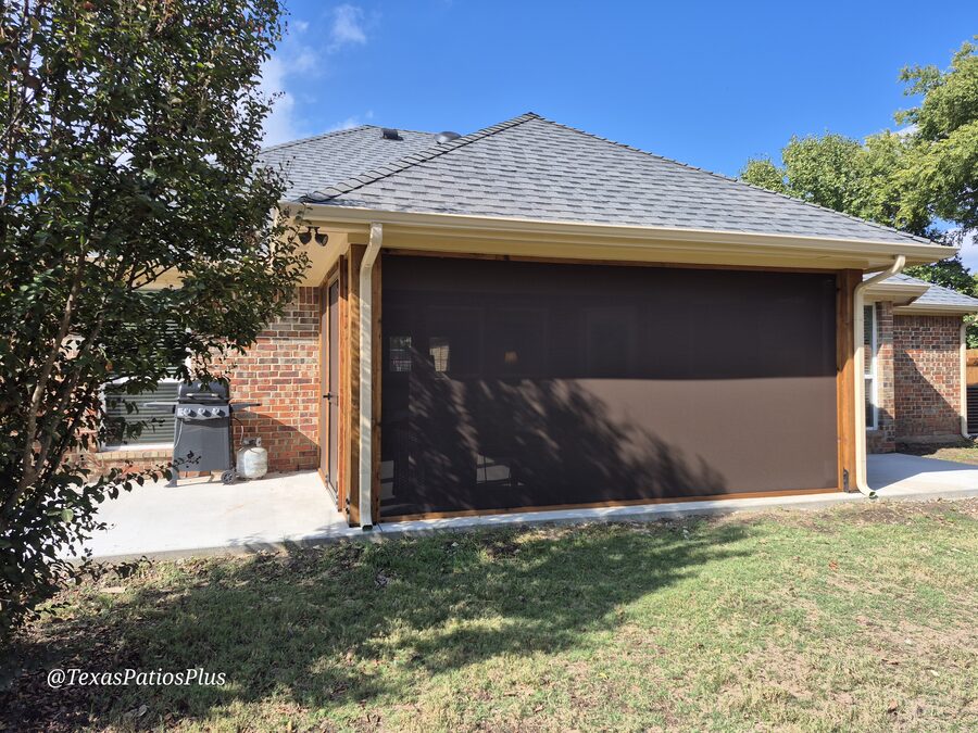 Custom pavilion built by Texas Patios Plus in south DFW