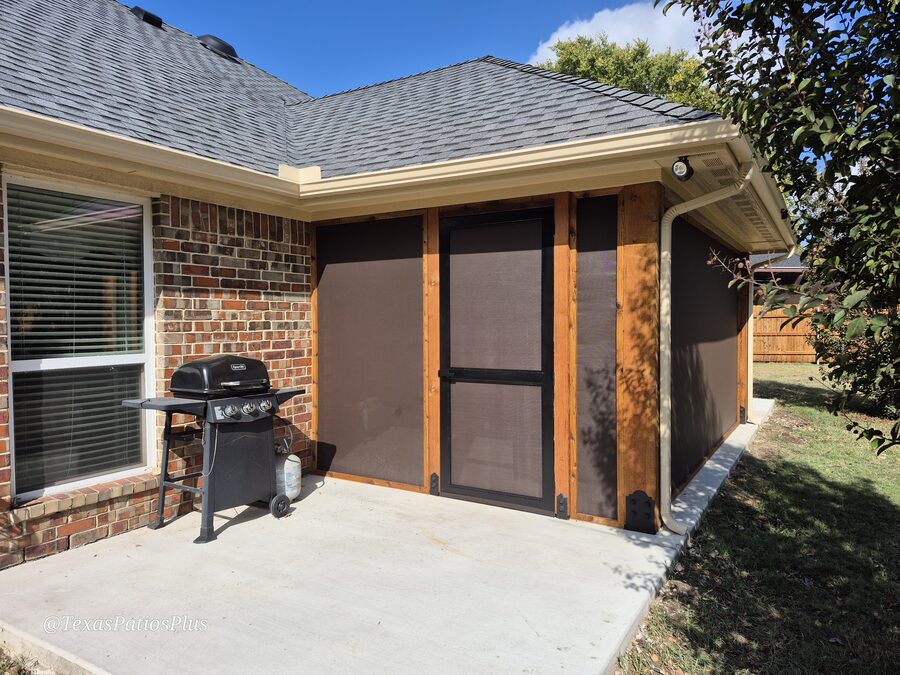 Custom pavilion built by Texas Patios Plus in south DFW